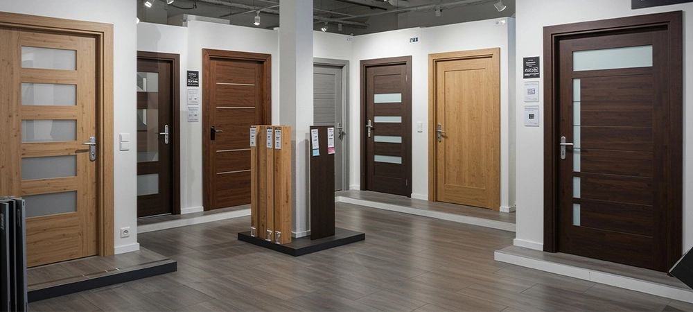 Interior studio focused on doors, windows and shading